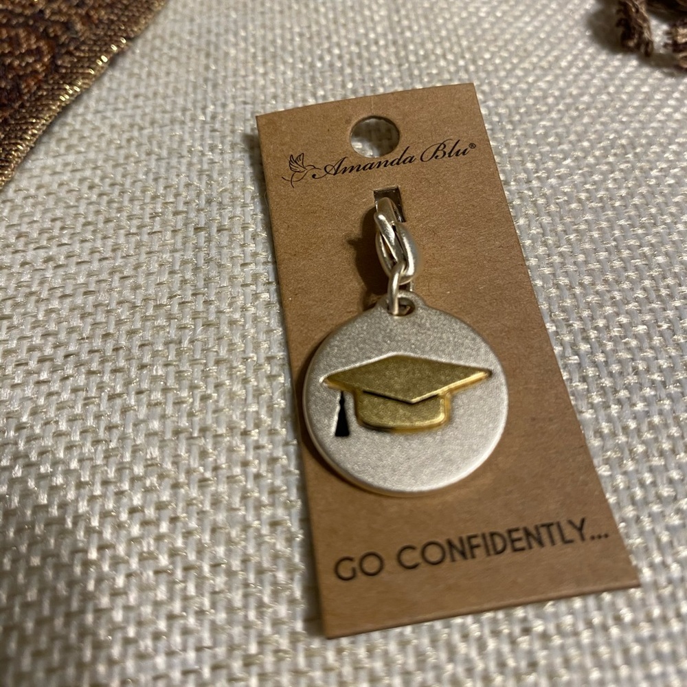 Amanda Blu - Silver 2-Tone Charm.